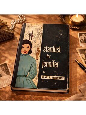 Stardust for Jennifer Jane S McIlvaine Hardcover Fiction Book Club Edition VTG